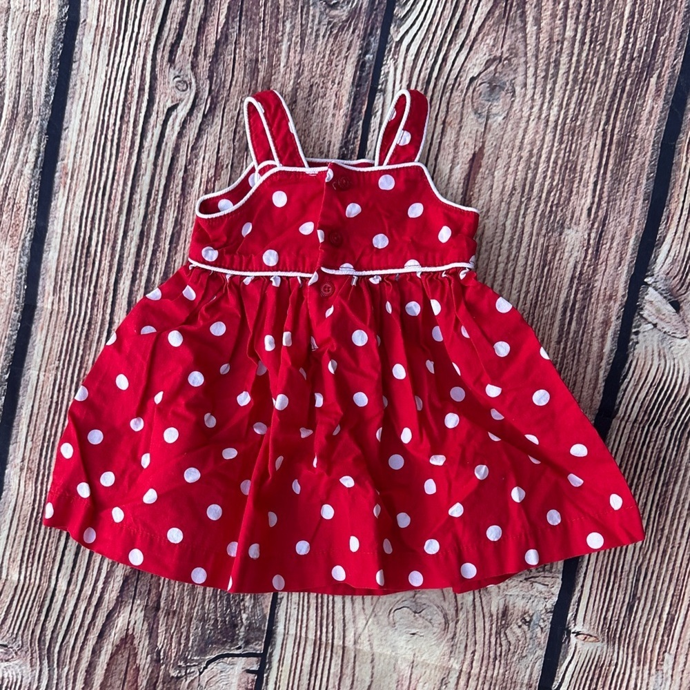 Carter's Red Polka Dot Dress - Picture 2 of 4